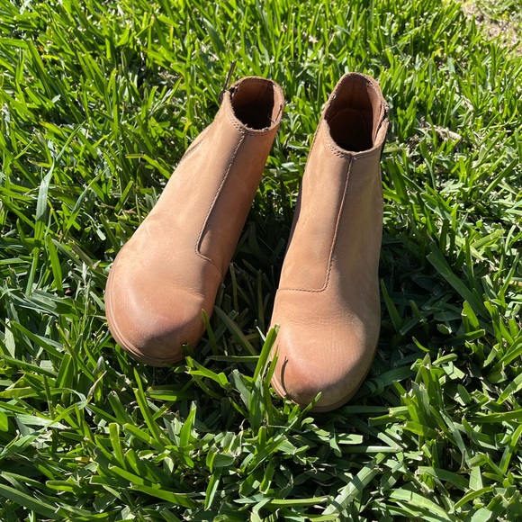 SOREL Joan of Arctic Wedge Chelsea tan Women 9.5 gently used - Picture 12 of 16